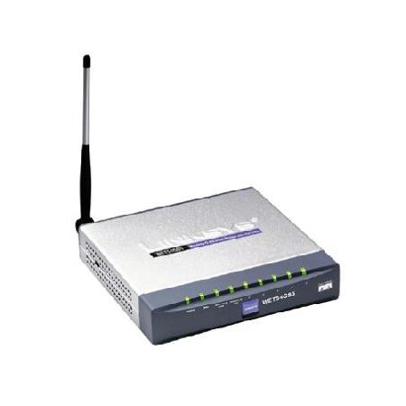 Cisco-Linksys Wireless-G Ethernet Bridge with 5-po...