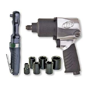 Ingersoll Rand 2317G Edge Series Air Impactool and Ratchet Kit, Black by Ingersoll-Rand｜wolrd