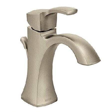 Moen 6903BN Voss One-Handle High Arc Bathroom Fauc...