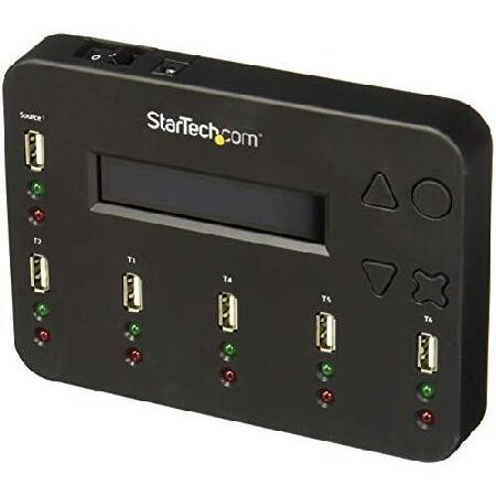 StarTech.com USBメモリ デュプリケーター／1対5／PC不要 スタンドアローン型／コピ...