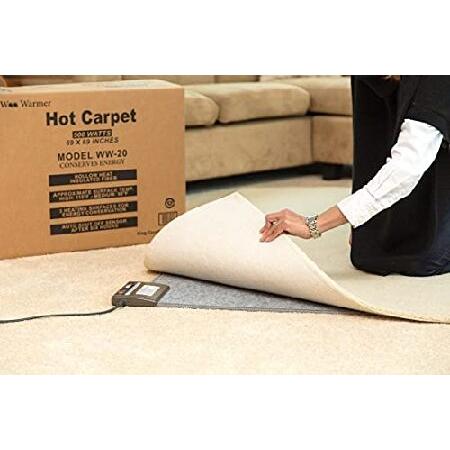 Hot Carpet Woo Warmer Under Rug Radiant Floor Heat...