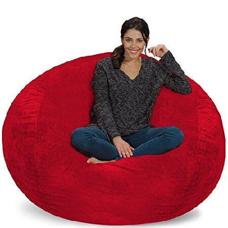 Chill Sack Bean Bag Chair: Giant 5&apos; Memory Foam Fu...