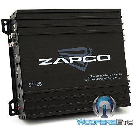 Zapco ST-2B 2チャンネル クラスABアンプ ブラック