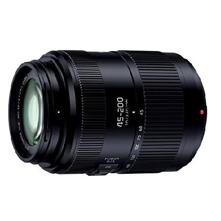 パナソニック 望遠ズームレンズ マイクロフォーサーズ用 ルミックス G VARIO 45-200mm...