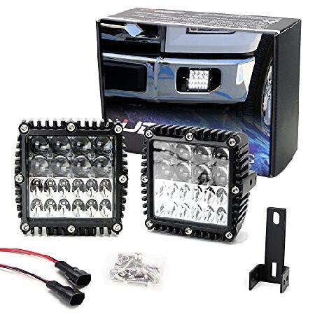 iJDMTOY Q5 Hyperspot LED Fog/Driving Lamp Kit Comp...