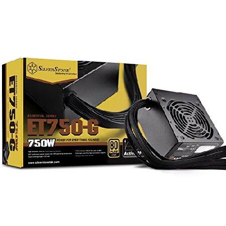 SilverStone Tek 750W 80 Plus Gold Fixed Cable Powe...