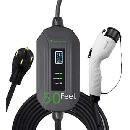 PRIMECOM Level 2 Electric Vehicle (EV) Charger (22...