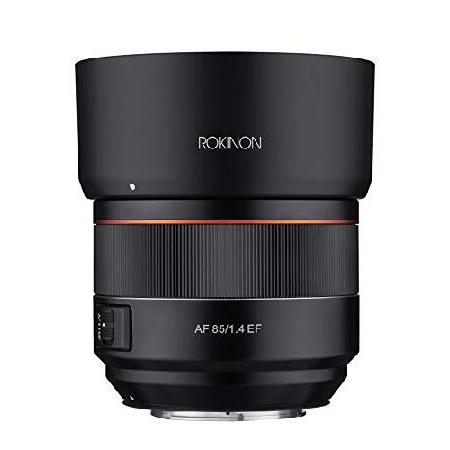 Rokinon 85mm F1.4 AFレンズ Canon EFマウント用 ブラック (IO85AF...