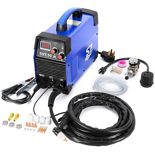 Plasma Cutter, CUT50 55Amp 110V/220V Dual Voltage ...