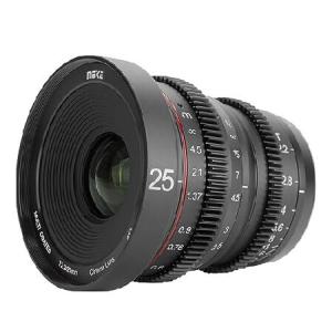 Meike MK-25mm T2.2 大口径 マニュアルフォーカス 固定焦点 低歪み 低色収差 ムービーレンズ for Micro Four Thirds M43 MFT Olympus Panasonic Lumix Cameras a