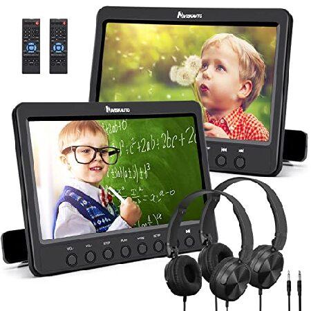 NAVISKAUTO 10.1&quot; Dual Car DVD Players with HDMI In...
