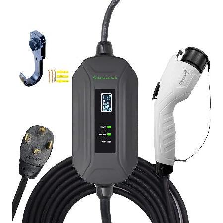 PRIMECOM Level 2 EV Charger 220/240V, 16A, 30ft ＆ ...