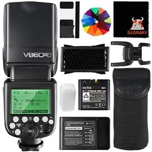 GODOX V860II-C Camera Flash Speedlite for Canon Camera 2.4G Wireless E-TTL 1/8000s High-Speed Sync GN60 Speedlight Photography