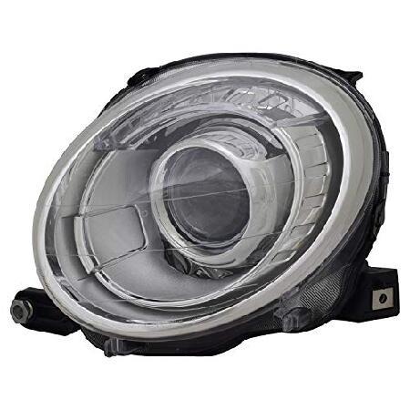 TYC Left Headlight Assembly Compatible with 2012-2...