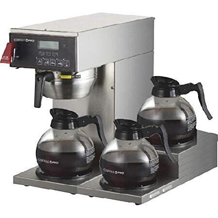 Coffee Pro CP3AI 3-Burner Commercial Brewer Coffee...