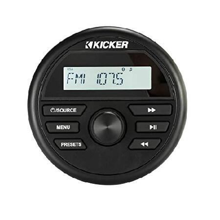 Kicker 46KMC2 Gauge Hole Digital Media Receiver w/...