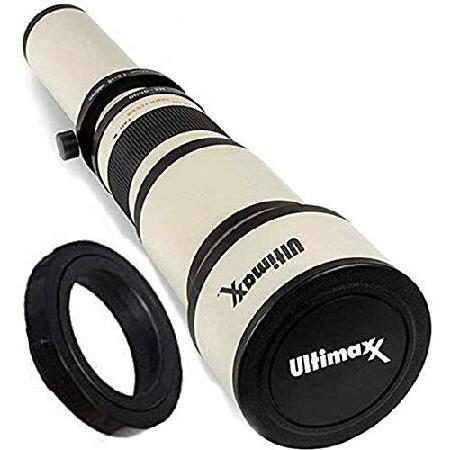 Ultimaxx 650-1300mm 望遠ズームレンズセット Canon EOS 7D Mark ...