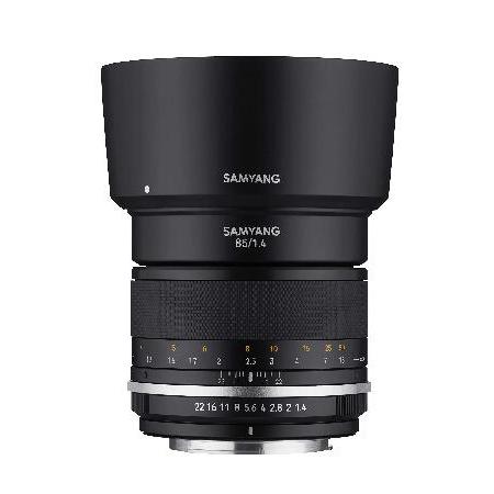 Samyang MK2 85mm F1.4 耐候性望遠レンズ Canon EF (MK85-C) 用
