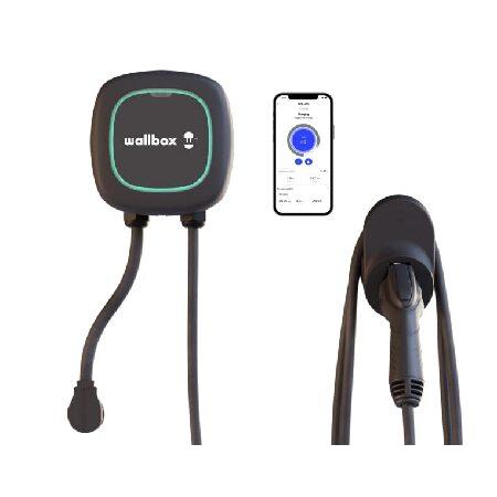 Wallbox Pulsar Plus Level 2 Electric Vehicle Smart...