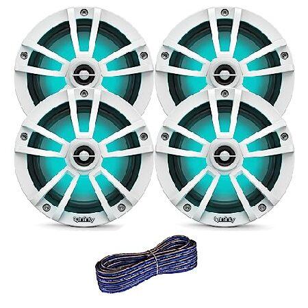 Infinity 6.5&quot; LED Marine Speakers (Qty 4) 2 Pairs ...