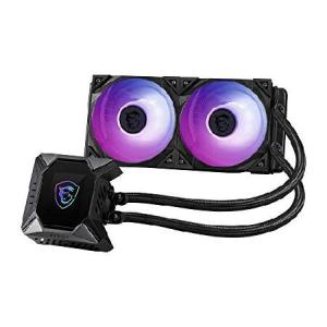 MSI MPG CORELIQUID K240 V2 AIO CPU液体クーラー - LCDポンプ