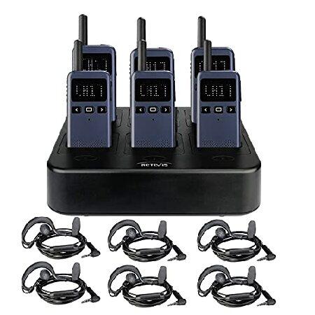 Retevis RB19P Radios Walkie Talkies, Small 2 Way R...