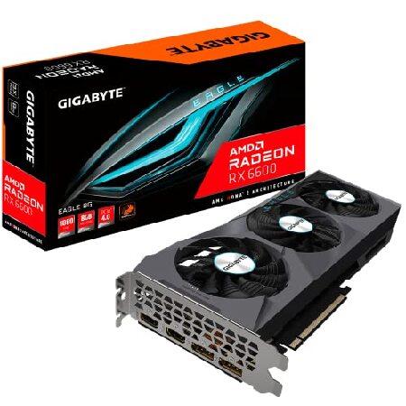 GIGABYTE Radeon RX 6600 Eagle 8G グラフィックカード WINDFOR...