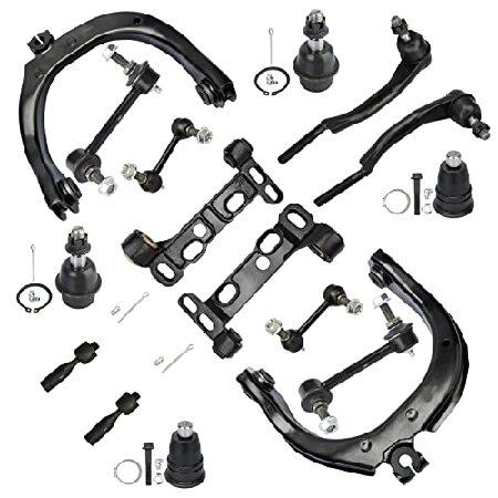 Front Upper Lower Control Arms + Sway Bars + Tie R...