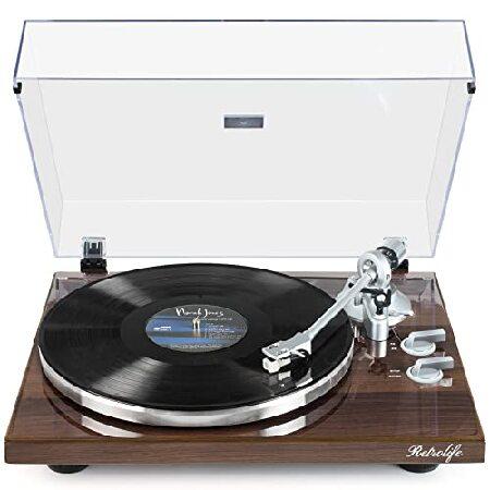 Turntables Belt-Drive Record Player with Wireless ...