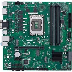 ASUS Pro B660M-C D4-CSM LGA 1700(Intel 第12世代) Micro-ATX