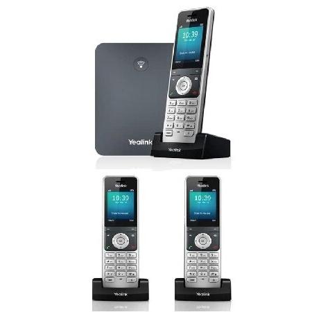 Yealink IP Phone W76P W70BベースとW56H子機セット + 2ユニットW56...