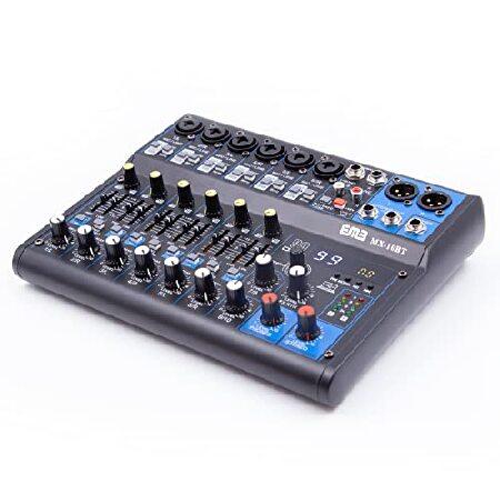 EMB MX10BT 99 DSP 10-Channel Audio Mixer Mixing Co...