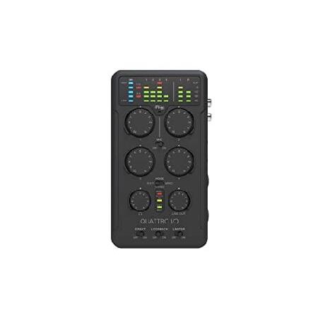 iRig Pro Quattro I/O 4-input professional field re...