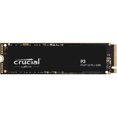 Crucial P3 4TB PCIe Gen3 3D NAND NVMe M.2 SSD, up ...