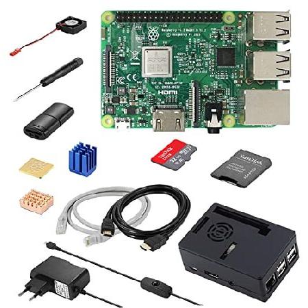 RasTech Raspberry Pi 3 Model B Starter Kit with 32...