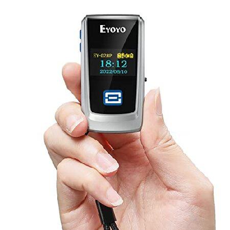 Eyoyo Mini Bluetooth QR Code Scanner with LCD Disp...