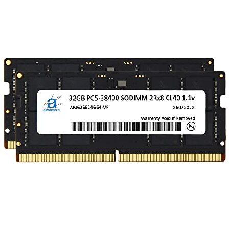Adamanta 64GB (2x32GB) Compatible with MSI Stealth...