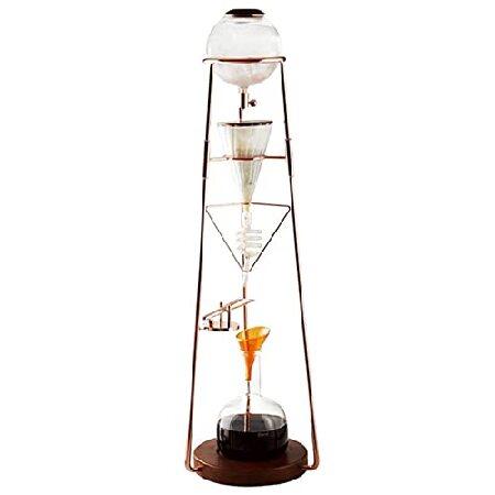 Filtered Modern Cold Brew Tower Coffee Maker, Larg...