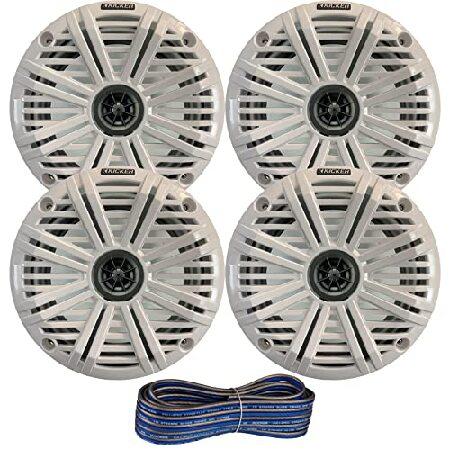 2 Pair (Qty 4) of Kicker 6.5&quot; 2-Way 195 Watts Max ...