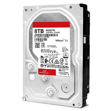 HDD Red 8TB 3.5インチ SATA 6Gb/s 256MB 5400RPM 内蔵ハードデ...