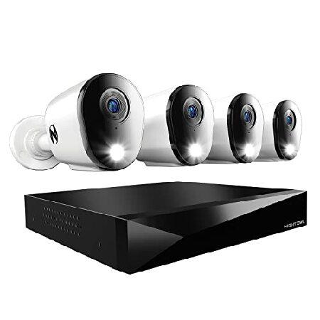 Night Owl 2-Way Audio 12 Channel DVR Video Home Se...