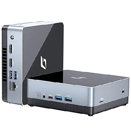 CyberGeek Nano J1 Linux Mini PC, Intel N5095A Quad...