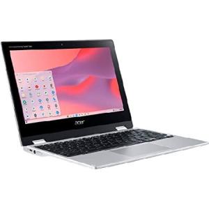 Acer - Chromebook Spin 311| 11.6" 2-in-1 Touch Screen Laptop|MediaTek Kompanio 500 MT8183C|4GB LPDDR4X|64GB eMMC (Pure Silver) (CP311-3H-K5WQ)｜wolrd