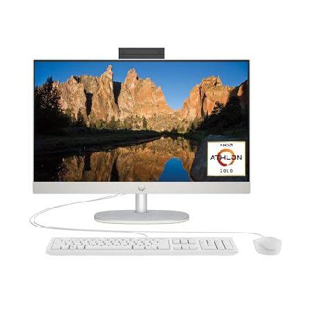 HP 23.8 inch All-in-One Desktop PC, FHD Display, A...