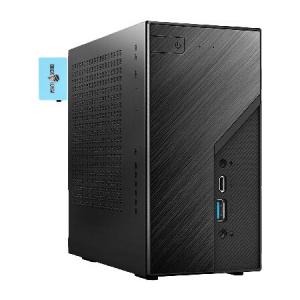 ASRock X300W Gaming Mini Desktop (AMD Ryzen 5 5600G 6-Core, 32GB RAM, 512GB PCIe SSD + 2TB HDD (2.5), AMD Radeon, HDMI, USB 3.2, Display Port, Win 11