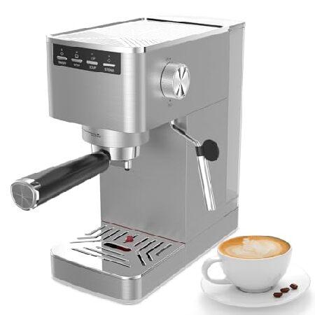 Aiosa Espresso Machine with Milk Frother 15 Bar Pu...