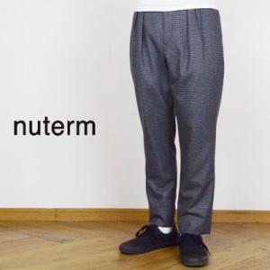 ニューターム nuterm ジョーンズトラウザース JONES Trousers 002PT-018W 2018AW 2018秋冬｜womanremix