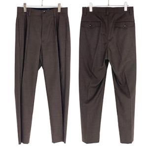 nuterm(ニューターム) 52 Two Tuck Trousers 52ツータックトラウザース 002PT-021s｜womanremix