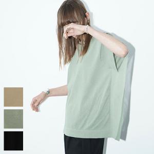 CLANE(クラネ) SHEER SQUARE KNIT TOPS シアースクエアニットトップス 14106-2242｜womanremix