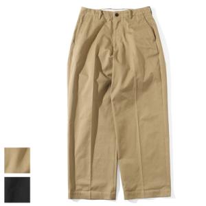 UNIVERSAL PRODUCTS.(ユニバーサルプロダクツ) NO TUCK CHINO TROUSERS ノータックチノトラウザース 233-60506｜womanremix